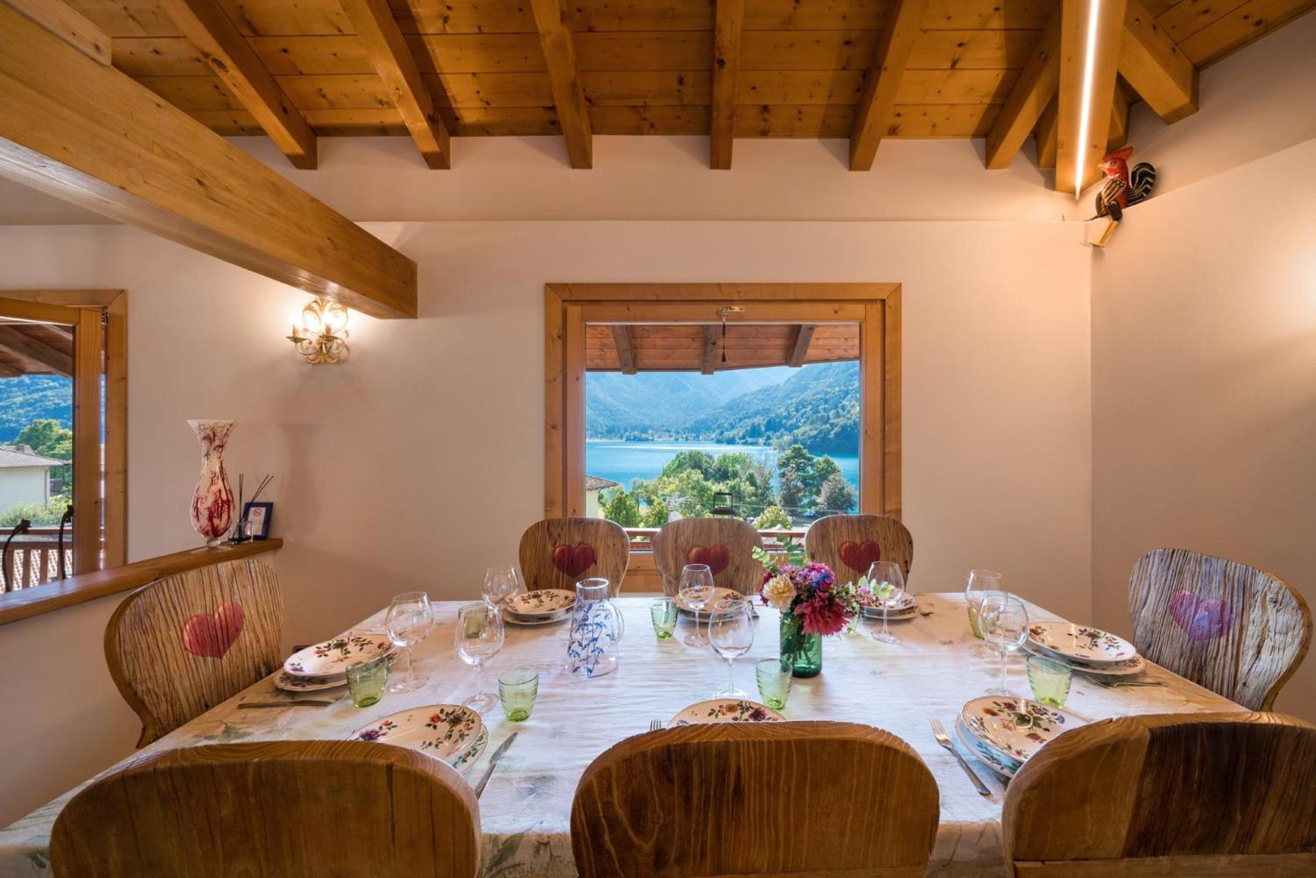 Appartement Casa Monica Ledro Attico à Mezzolago Extérieur photo